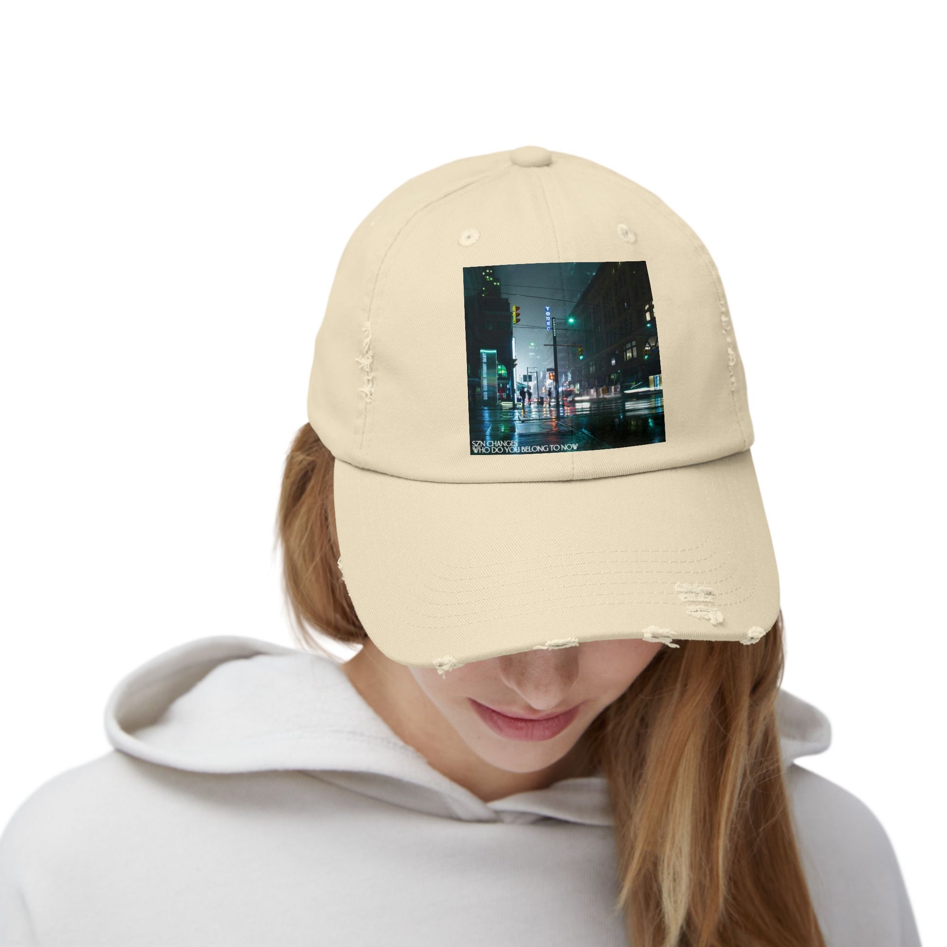 WHO DO YOU BELONG TO NOW  Distressed Cap