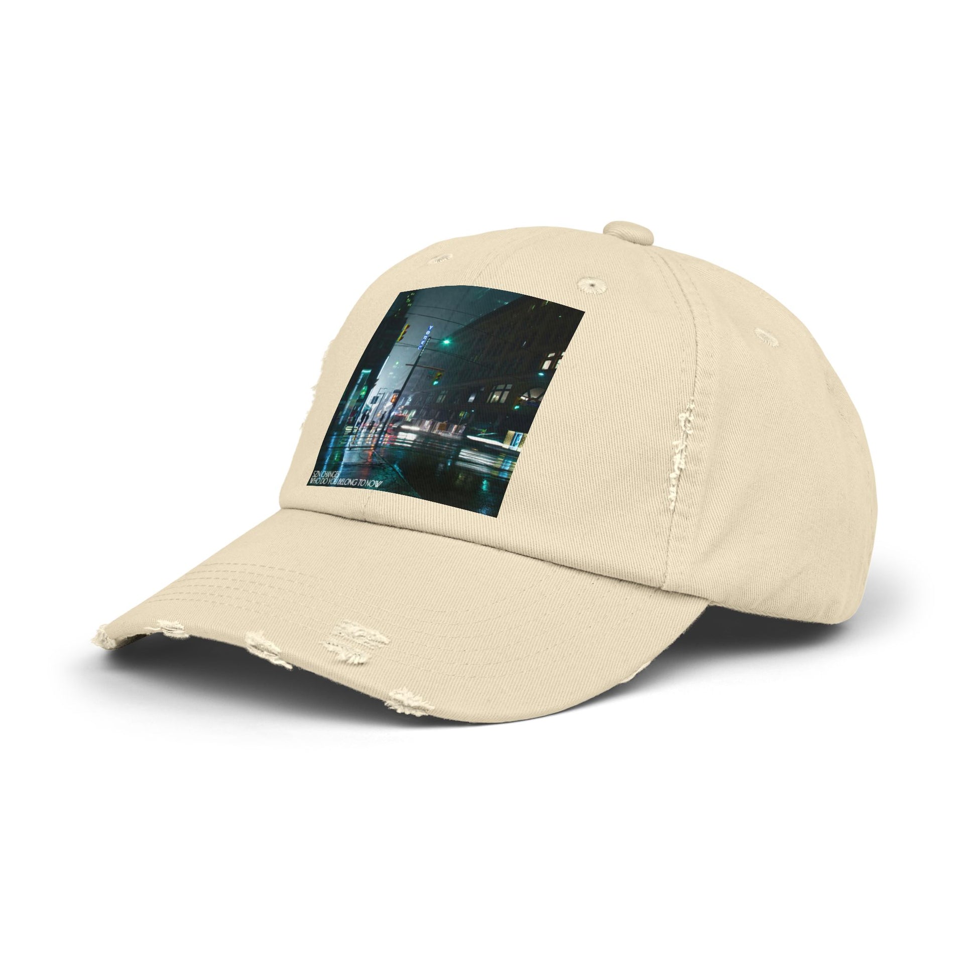 WHO DO YOU BELONG TO NOW  Distressed Cap