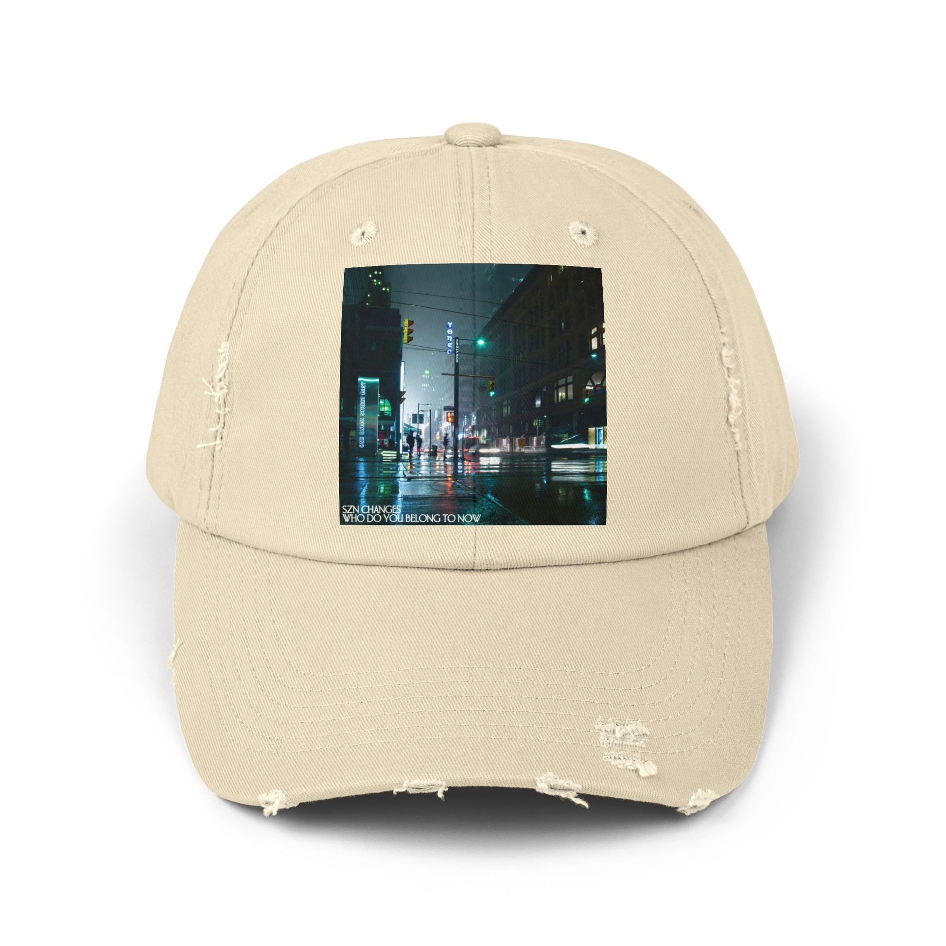 WHO DO YOU BELONG TO NOW  Distressed Cap